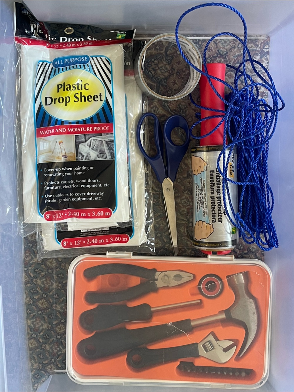 Moving Items + Tool Kit